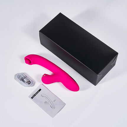 Acmejoy - G spot Vibrator with Dual-Ball Clit 7 Vibrating Tapping & 10 Rotating Stimulator - Image 4