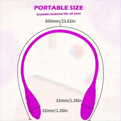 Double-Headed-Vibrator-Waterproof-7-Speed -Charging-Couple-Women-Anal-sex-Toy