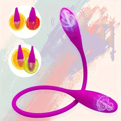 Double-Headed-Vibrator-Waterproof-7-Speed -Charging-Couple-Women-Anal-sex-Toy