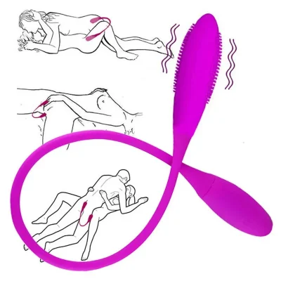 Double-Headed-Vibrator-Waterproof-7-Speed -Charging-Couple-Women-Anal-sex-Toy