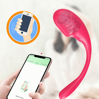 APP Remote Clit Vibrator Bluetooth Wearable Bullet Egg Adult Sex Toys for Women
