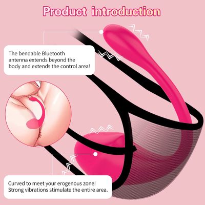 APP Remote Clit Vibrator Bluetooth Wearable Bullet Egg Adult Sex Toys for Women